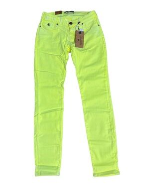Mason Scotch Women’s Scotch & Soda Neon Lemon Skinny Jeans